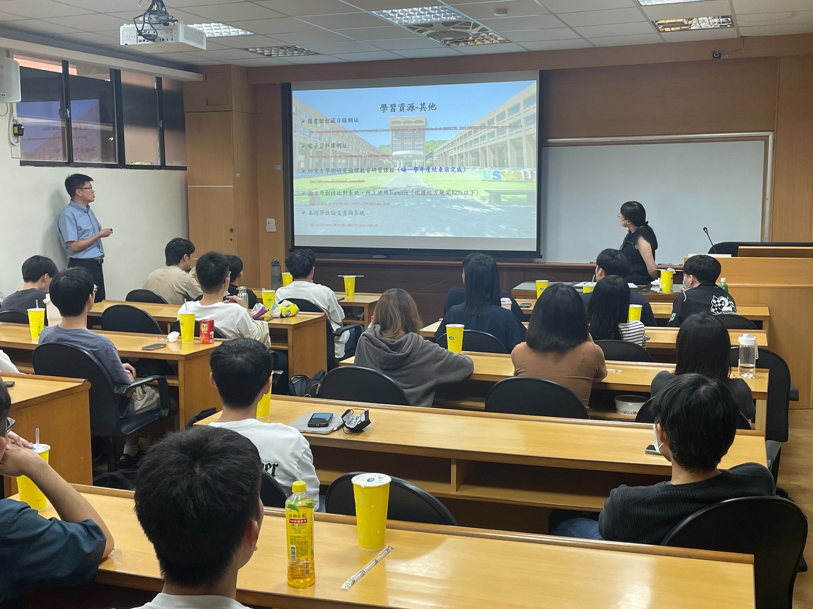2025.09.18 114學年度經濟所碩士班新生入學生活說明會暨迎新座談會圖片