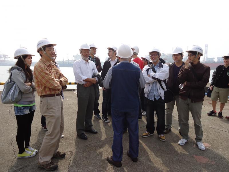 2012.12.08 碩二參訪台船&中鋼圖片