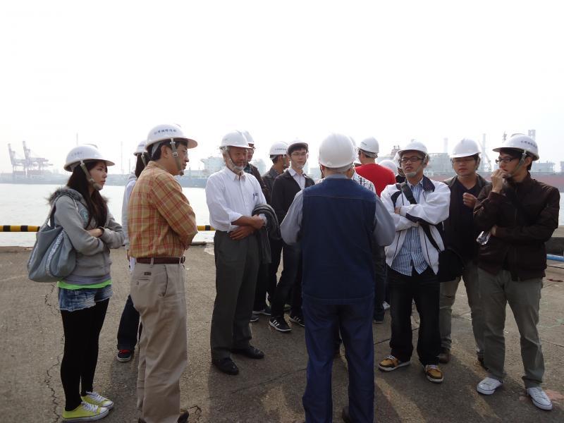 2012.12.08 碩二參訪台船&中鋼圖片