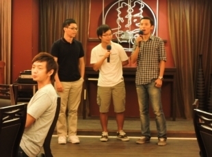 2012.10.09 碩士班迎新暨導師生聚(一)圖片